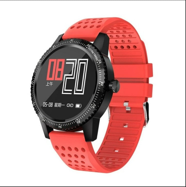 T1 Fitness Bracelet IP67 waterproof Health Monitoring Support Smart Watch - Red