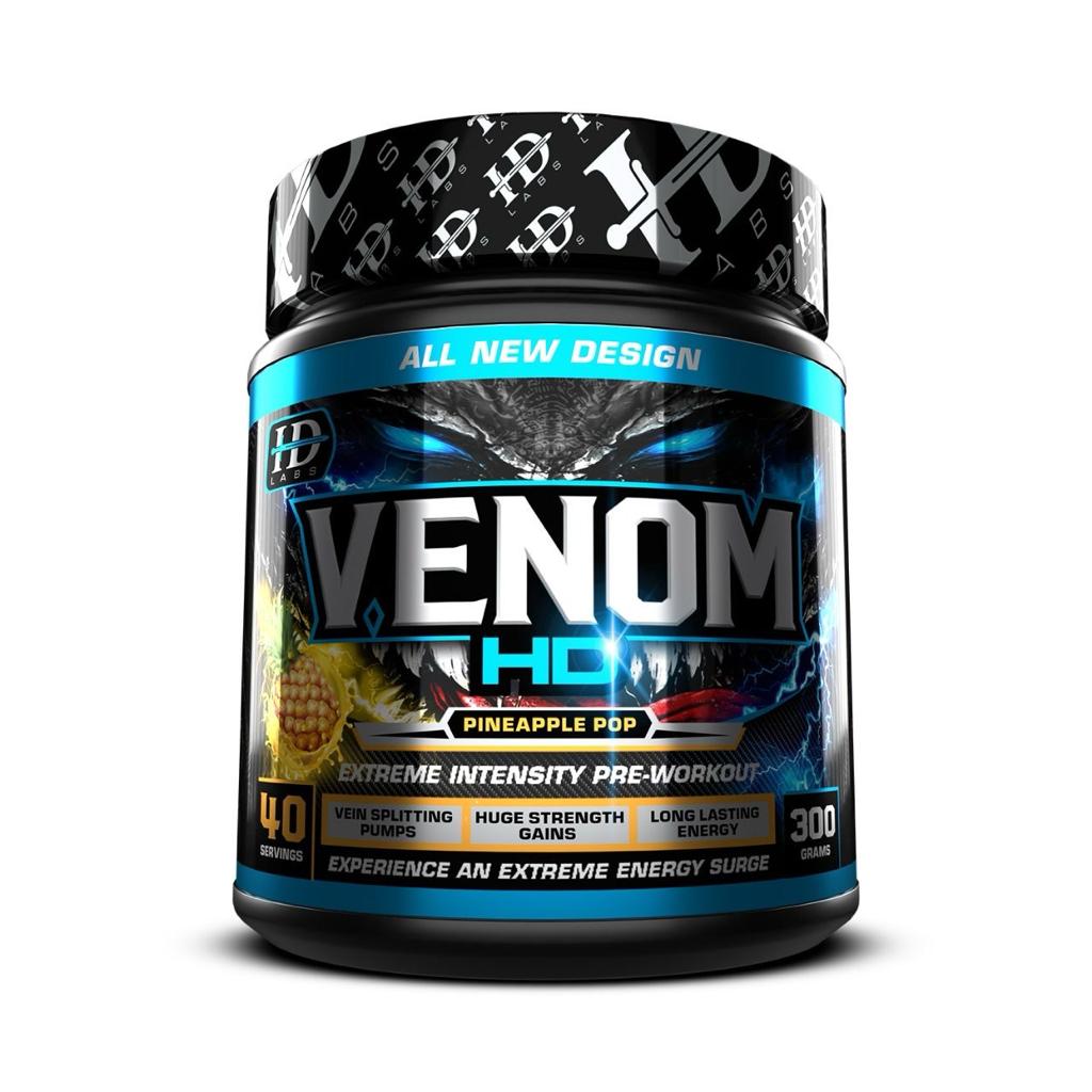 HD Labs Venom Pre-Workout Blueberry Pineapple Pop