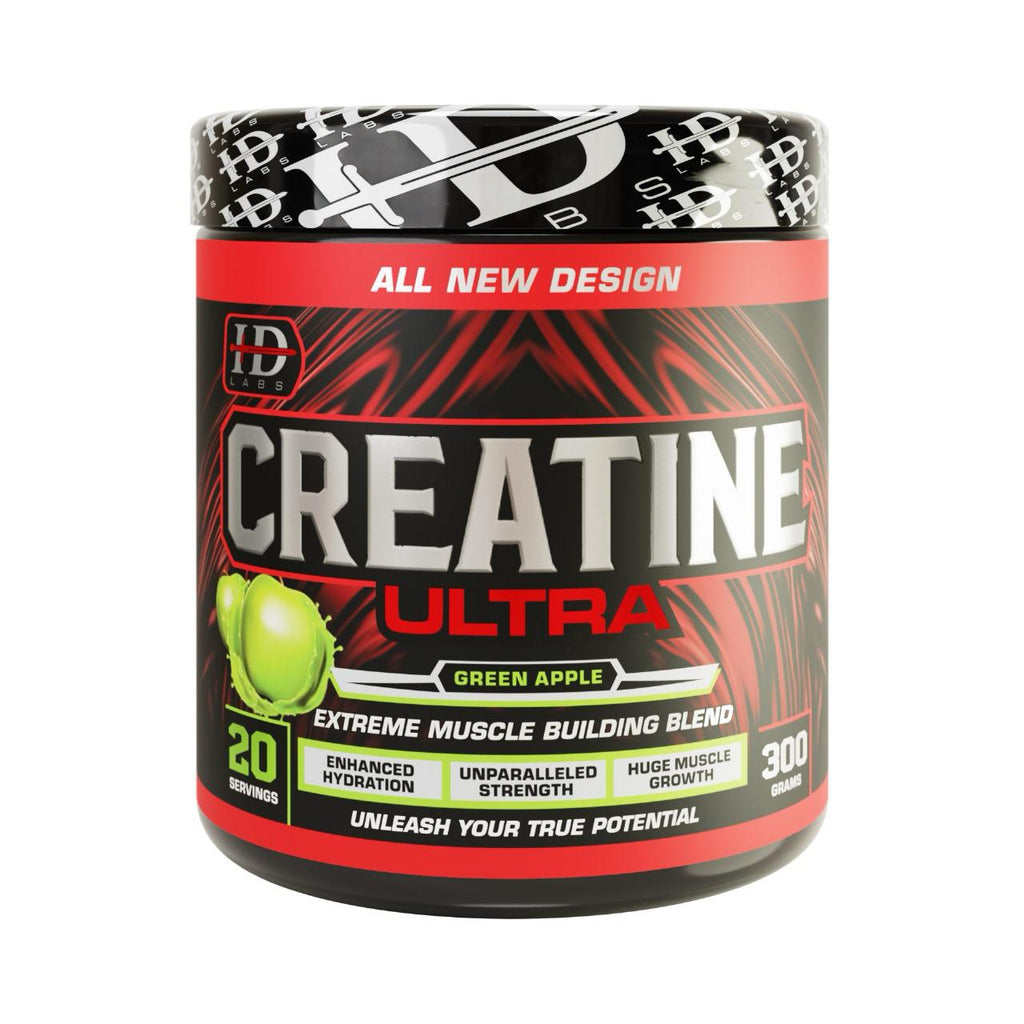 HD Labs Creatine Monohydrate - Green Apple - 300g
