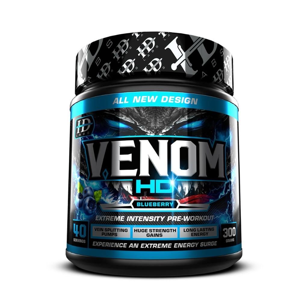 HD Labs Venom Pre-Workout Blueberry
